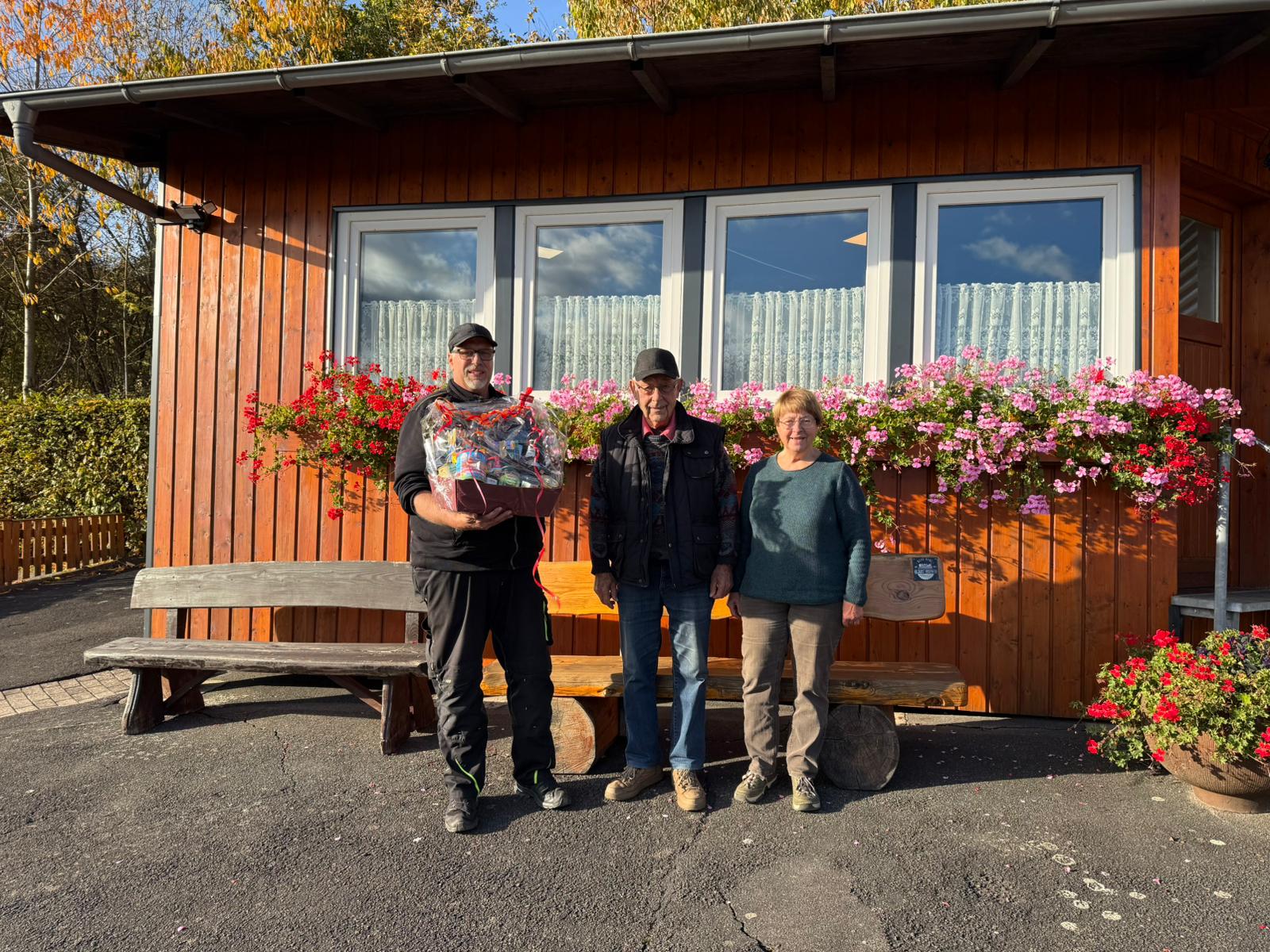 Verabschiedung von Gartenfreund Günther Hoffmann